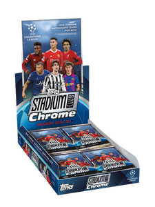 2021-22 Topps UEFA Champions League Stadium Club Chrome Soccer Hobby Box - Collector's Avenue