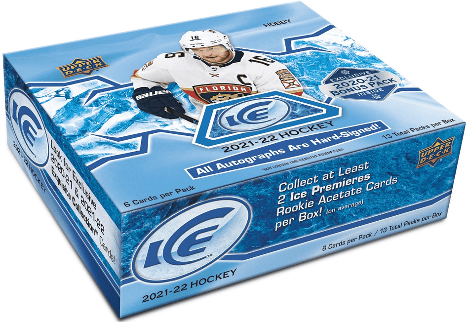 2021-22 Upper Deck Ice Hockey Hobby Box - Collector's Avenue