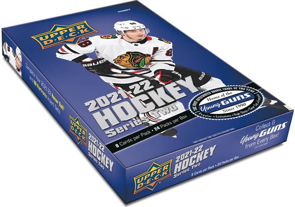 2021-22 Upper Deck Series 2 Hockey Hobby Box - Collector's Avenue