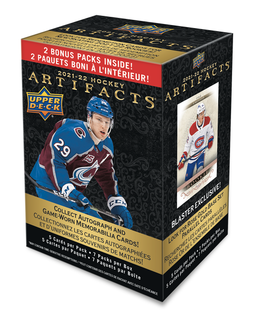 2021-22 Upper Deck Artifacts Hockey Blaster Case (20 Boxes) - Collector's Avenue