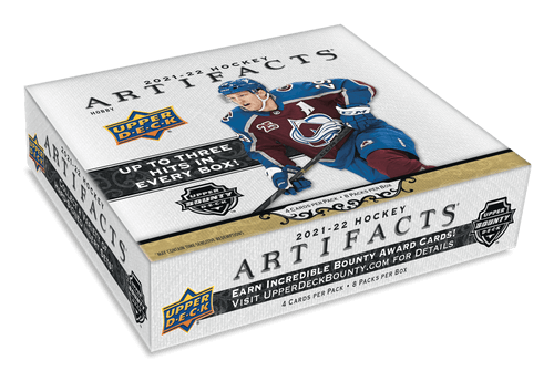 2021-22 Upper Deck Artifacts Hockey Hobby Inner Case (10 Boxes) - Collector's Avenue