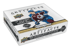 2021-22 Upper Deck Artifacts Hockey Hobby Inner Case (10 Boxes) - Collector's Avenue
