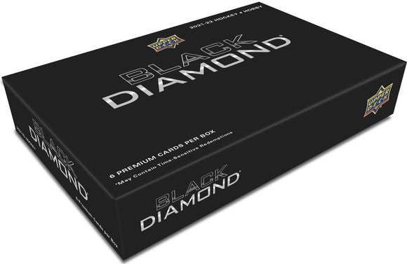 2021-22 Upper Deck Black Diamond Hockey Hobby Box - Collector's Avenue