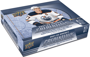 2021-22 Upper Deck Credentials Hockey Hobby Case (20 Boxes) - Collector's Avenue