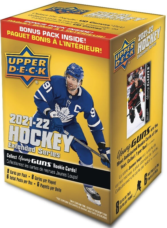 2021-22 Upper Deck Extended Series Hockey Blaster Box - Collector's Avenue