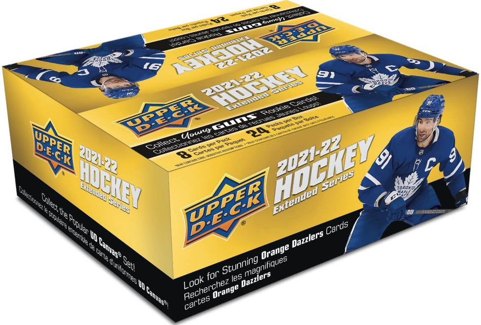 2021-22 Upper Deck Extended Series Hockey Retail Box - Collector's Avenue