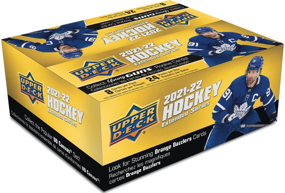 2021-22 Upper Deck Extended Series Hockey Retail Case (20 Boxes) - Collector's Avenue