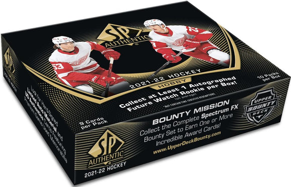 2021-22 Upper Deck SP Authentic Hockey Hobby Box - Collector's Avenue
