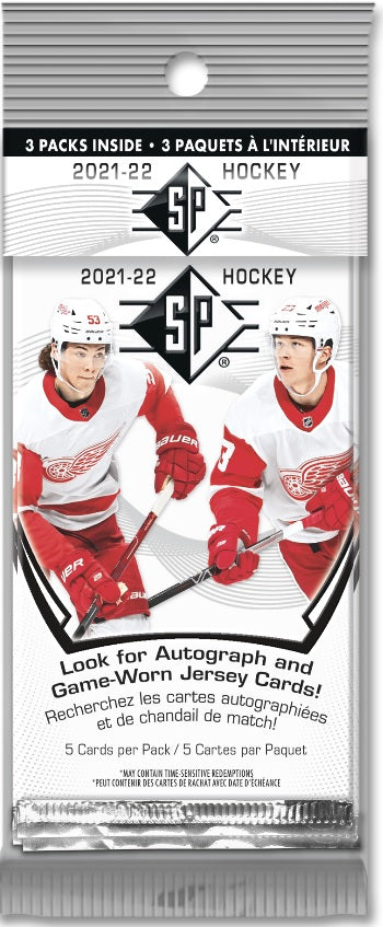 2021-22 Upper Deck SP Hockey Hanger Pack - Collector's Avenue