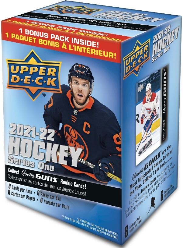 2021-22 Upper Deck Series 1 Hockey Blaster Box - Collector's Avenue