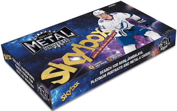 2021-22 Upper Deck Skybox Metal Universe Hockey Hobby Case (16 Boxes) - Collector's Avenue