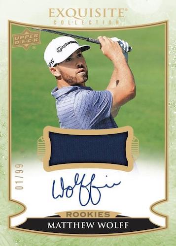 2021 Upper Deck SP Authentic Golf Hobby Box - Collector's Avenue