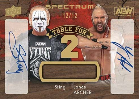 2021 Upper Deck AEW Spectrum Wrestling Hobby Box - Collector's Avenue