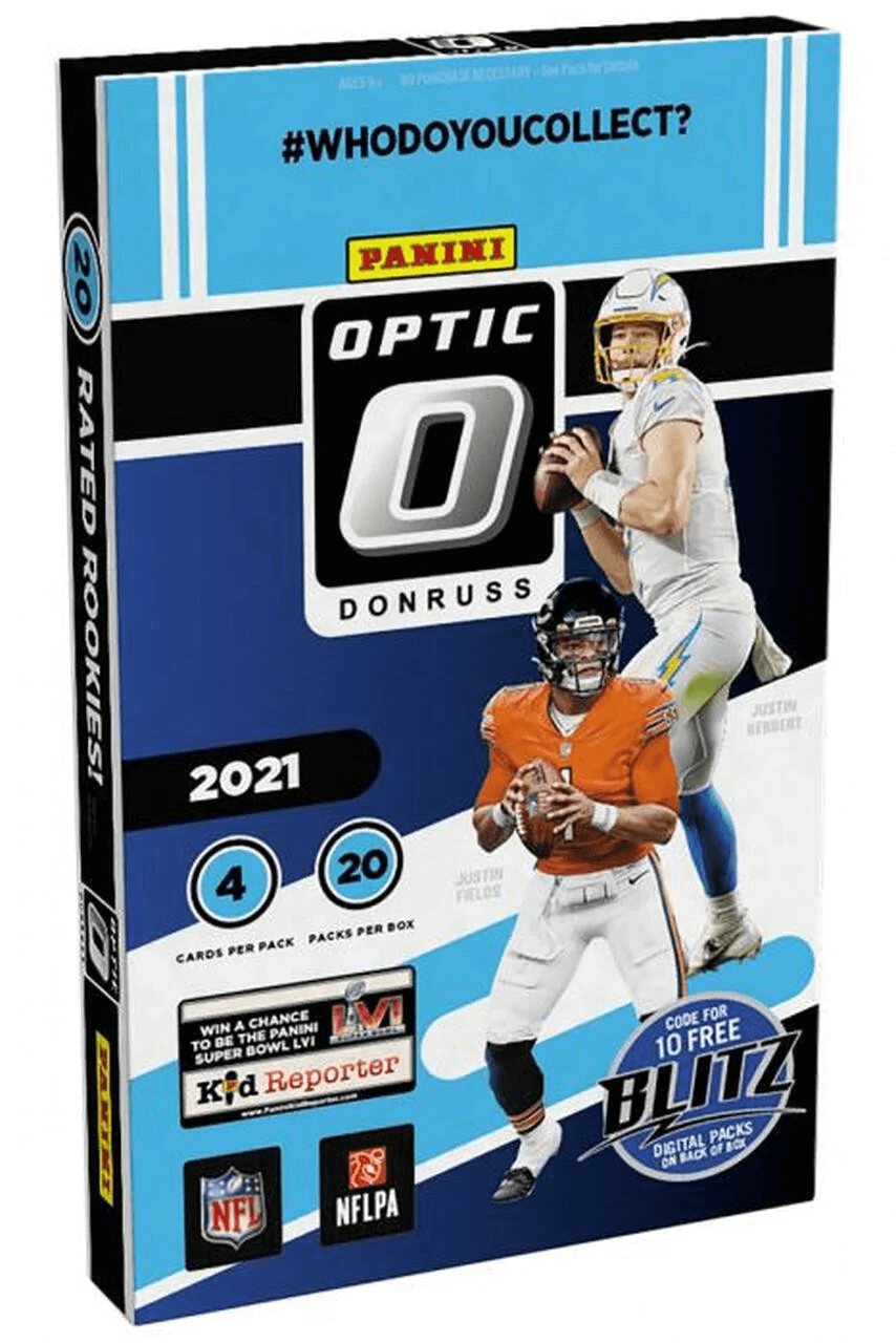 2021 Panini Donruss Optic Football Hobby Box - Collector's Avenue