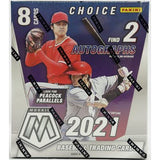 2021 Panini Mosaic Choice Baseball Box - Collector's Avenue