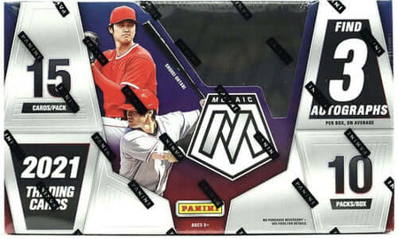 2021 Panini Mosaic Baseball Hobby Box - Collector's Avenue