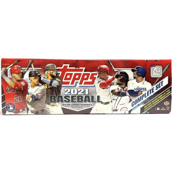 2021 Topps Complete Baseball Factory Set Hobby - Collector's Avenue