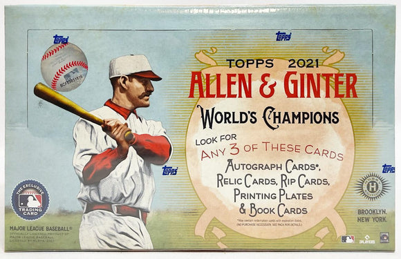 2021 Topps Allen and Ginter Baseball Hobby Box - Collector's Avenue