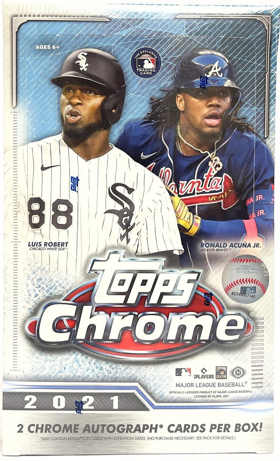 2021 Topps Chrome Baseball Hobby Box - Collector's Avenue