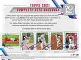 2021 Topps Factory Set Baseball (Box) - Collector's Avenue