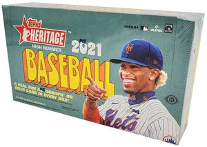 2021 Topps Heritage High Number Baseball Hobby Box - Collector's Avenue