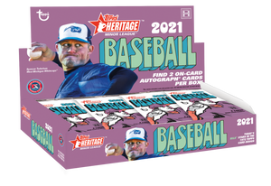 2021 Topps Heritage Minor League Hobby Box - Collector's Avenue