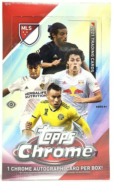 2021 Topps MLS Chrome Soccer Hobby Box - Collector's Avenue