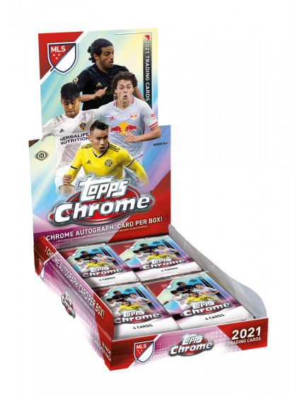 2021 Topps MLS Chrome Soccer Hobby Box - Collector's Avenue