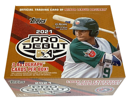 2021 Topps Pro Debut Baseball Jumbo Box - Collector's Avenue