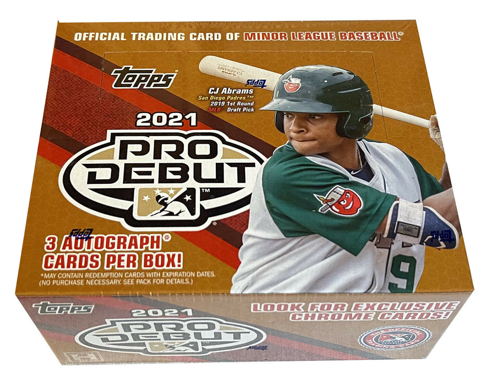 2021 Topps Pro Debut Baseball Jumbo Box - Collector's Avenue