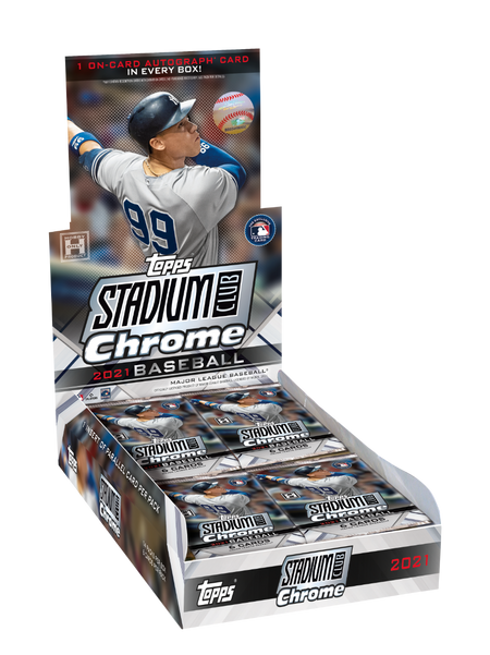 2021 Topps Stadium Club Chrome Baseball Hobby Box - Collector's Avenue