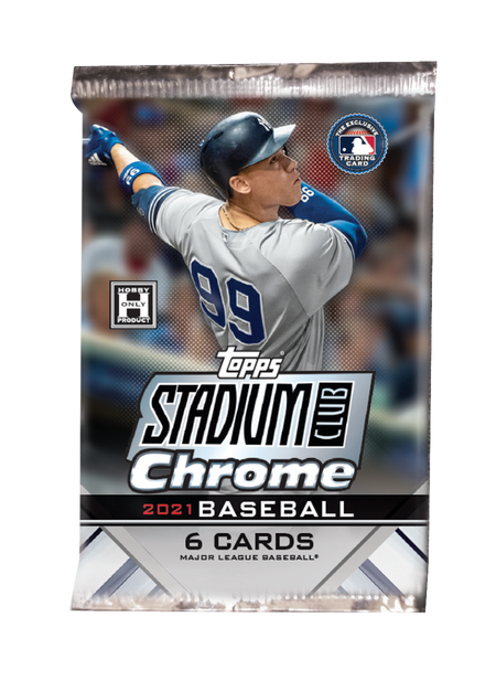 2021 Topps Stadium Club Chrome Baseball Hobby Box - Collector's Avenue