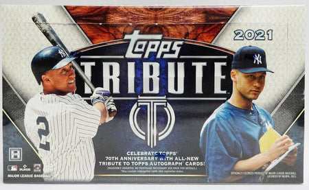 2021 Topps Tribute Baseball Hobby Box - Collector's Avenue