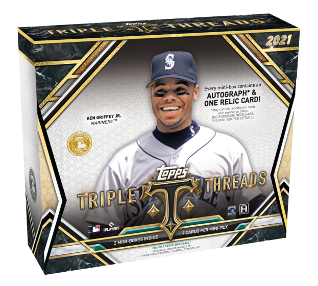 2021 Topps Triple Threads Baseball Hobby Box - Collector's Avenue