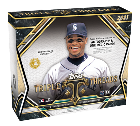 2021 Topps Triple Threads Baseball Hobby Box - Collector's Avenue