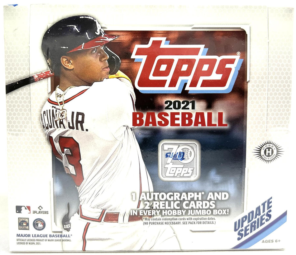 2021 Topps Update Series Baseball Jumbo Box - Collector's Avenue