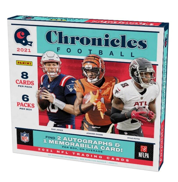 2021 Panini Chronicles Football Hobby Box - Collector's Avenue