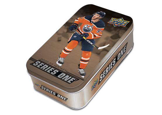 2022-23 Upper Deck Series 1 Hockey Tin Case (12 Tins) - Collector's Avenue