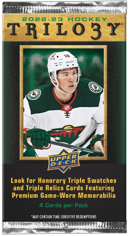 2022-23 Upper Deck Trilogy Hockey Hobby Pack - Collector's Avenue