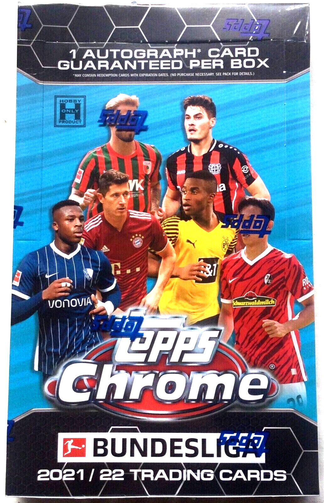 2021-22 Topps Chrome Bundesliga Soccer Hobby Box - Collector's Avenue