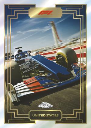 2022 Topps Chrome Formula 1 Racing Hobby Box - Collector's Avenue