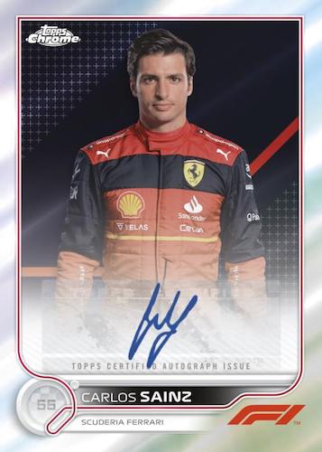 2022 Topps Chrome Formula 1 Racing Hobby Box - Collector's Avenue