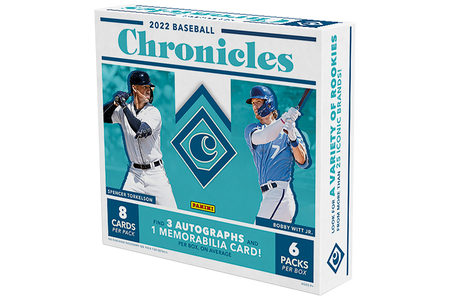 2022 Panini Chronicles Baseball Hobby Box - Collector's Avenue