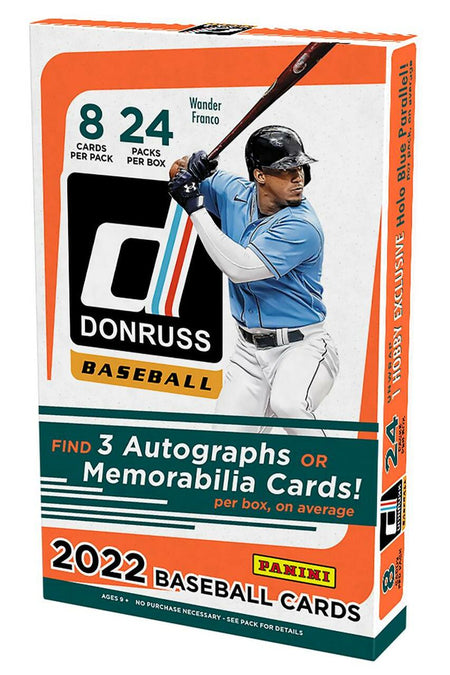 2022 Panini Donruss Baseball Hobby Box - Collector's Avenue