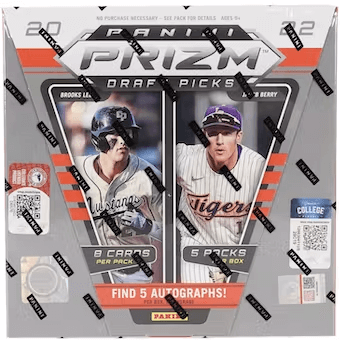 2022 Panini Prizm Draft Picks Baseball Hobby Box - Collector's Avenue