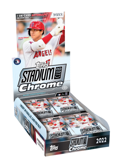 2022 Topps Stadium Club Chrome Baseball Hobby Box - Collector's Avenue