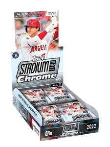 2022 Topps Stadium Club Chrome Baseball Hobby Box - Collector's Avenue