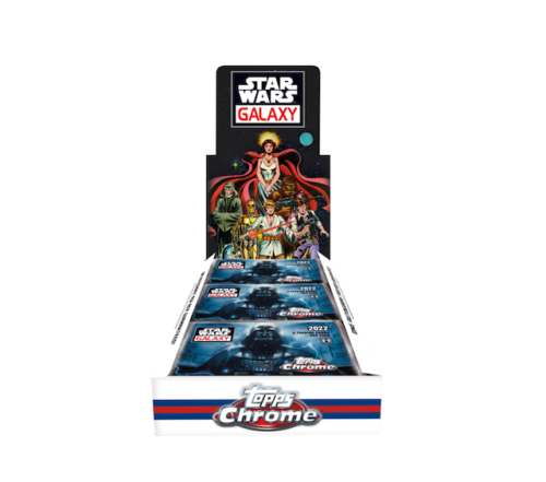 2022 Topps Star Wars Chrome Galaxy Hobby Box - Collector's Avenue