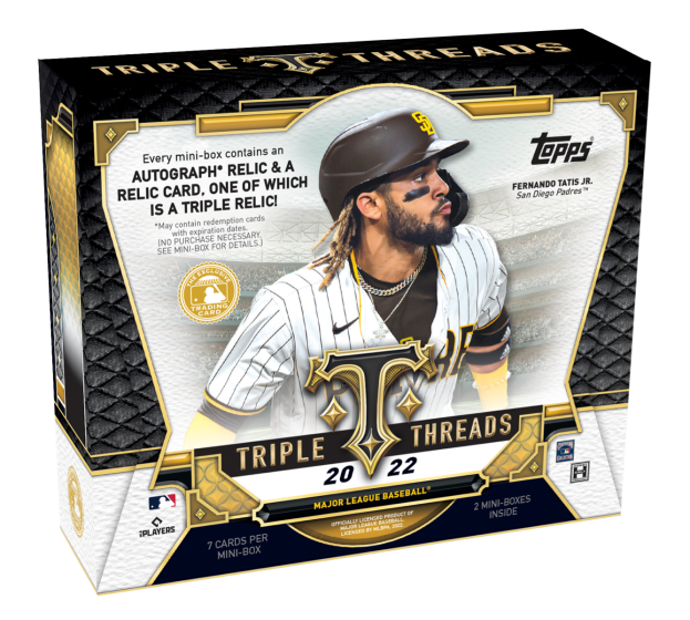 2022 Topps Triple Threads Baseball Hobby Box - Collector's Avenue