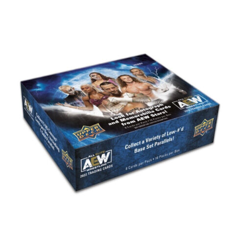 2022 Upper Deck All Elite Wrestling AEW Hobby Box - Collector's Avenue